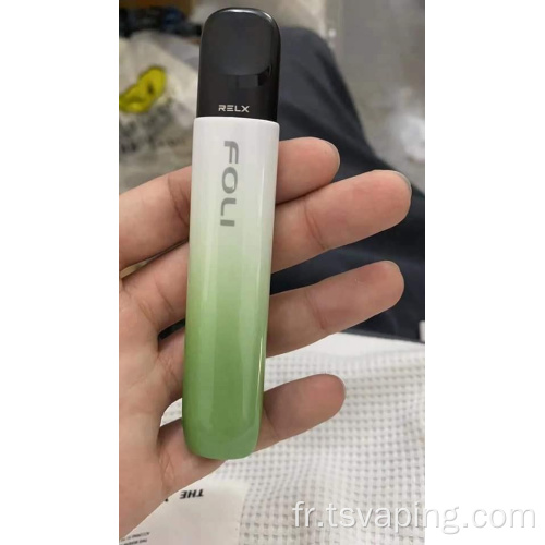 Vente à chaud Kit de vape de cigarette Foli Cigarette unique de conception unique